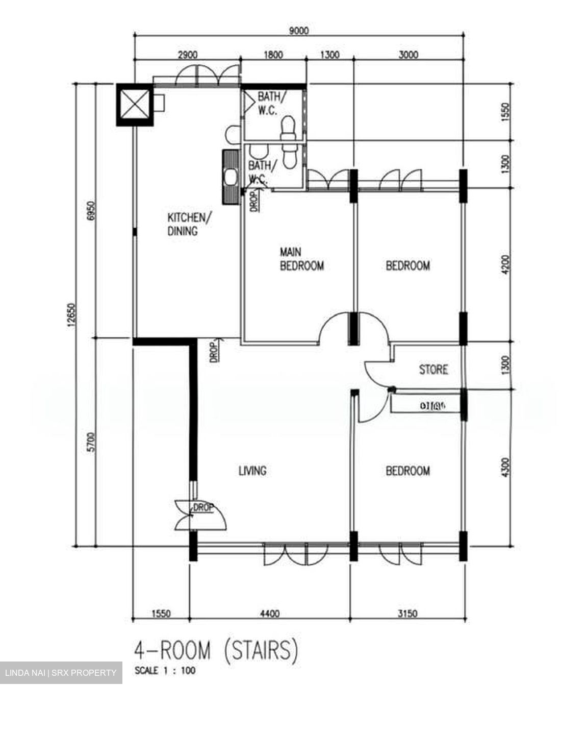 Blk 8 Haig View (Geylang), HDB 4 Rooms #561259391